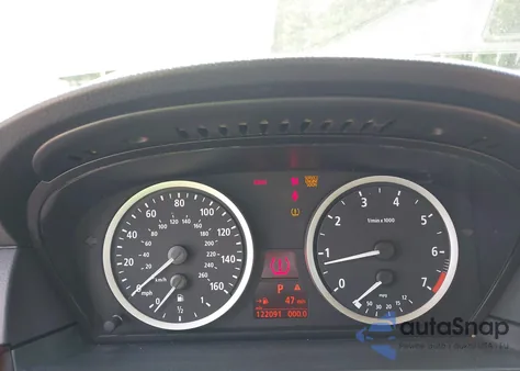 2007 BMW 550I из США, поврежденный, VIN WBANB53527CP07563